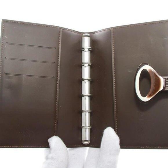 Authentic Louis Vuitton Agenda Fonctionnel PM Epi Z Mocha - Picture 9 of 10